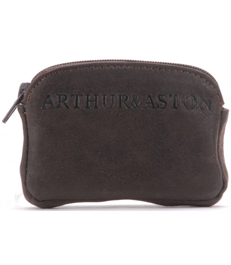 Arthur & Aston porte monnaie cuir vachette
