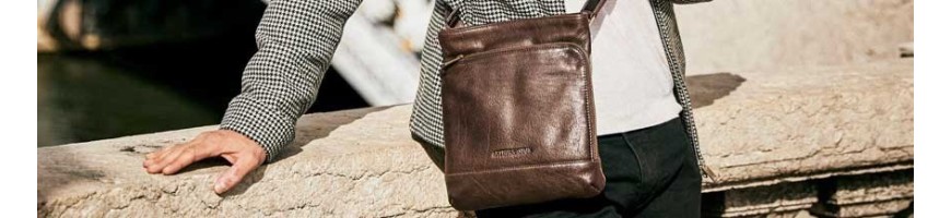 Sac travers homme, maroquinerie pour homme